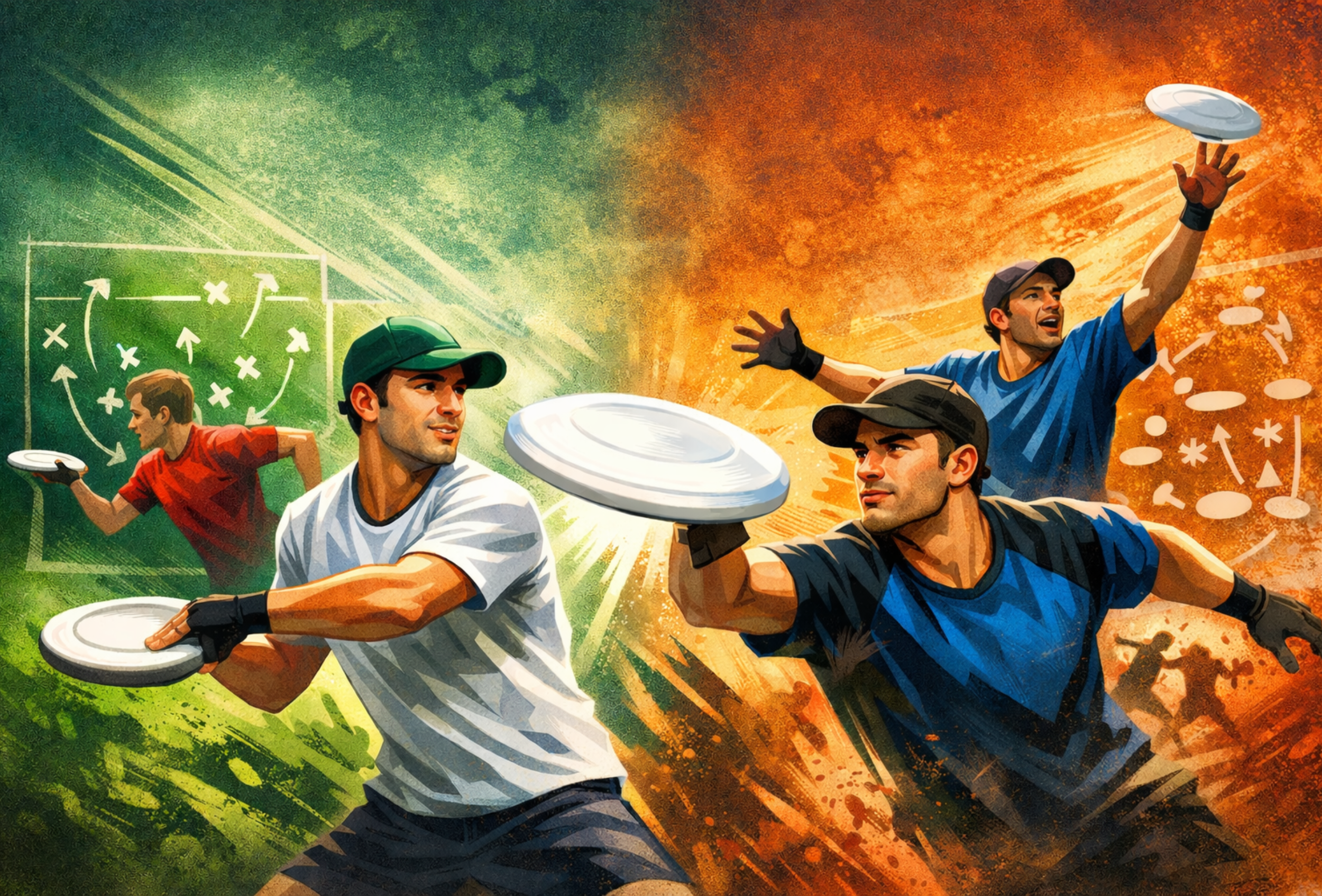 Positions et rôles en Ultimate Frisbee: guide complet des systèmes offensifs et défensifs